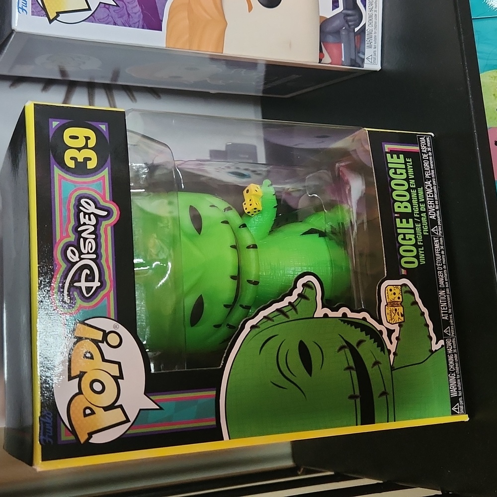 Funko PoP Nightmare Before Christmas Oogie Boogie #39 Halloween Vinyl Bl…